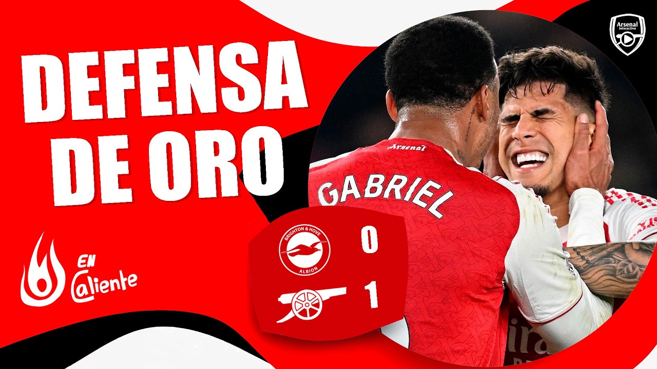 🔥 EN CALIENTE: Brighton vs. Arsenal (0-1) | Fecha 29 - Premier League