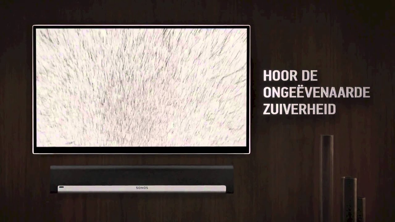 Maak kennis met de Sonos Playbar bij Schoonderbeek in Hillegom