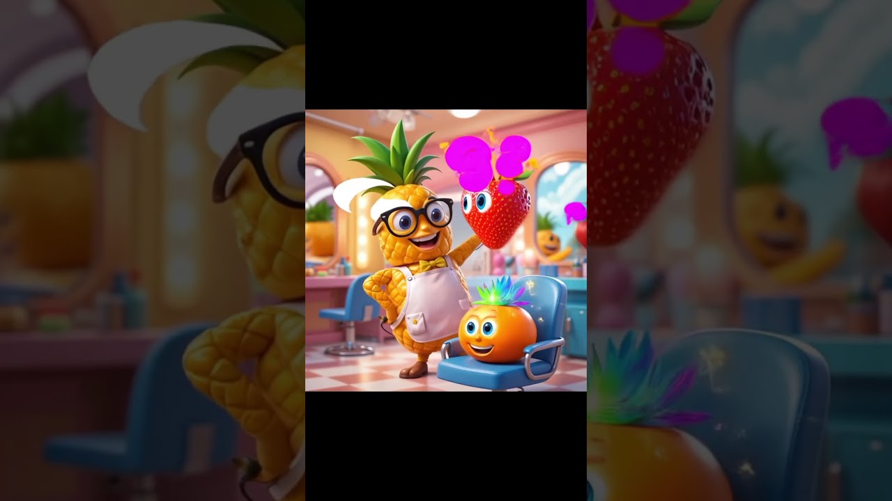 “Pineapple’s Crazy Fruit Salon 