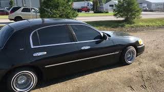 2000 LINCOLN TOWN CAR. LOW RIDER. HYDRAULICS.
