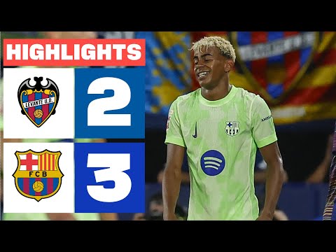 LEVANTE UD 2 - 3 FC BARCELONA | RESUMEN LALIGA EA SPORTS LEVANTE UD 2 - 3 FC BARCELONA | RESUMEN LALIGA EA SPORTS Thumbnail