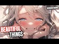 Nightcore - Beautiful Things / Benson Boone (Lyrics/Sped Up)