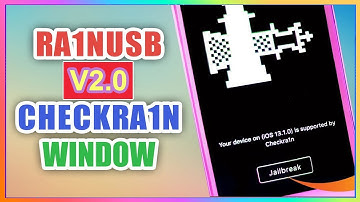 Ra1nUSB V2.0 Window Jailbreak For Iphone ( Checkra1n Cho Iphone Không Cần Mac )