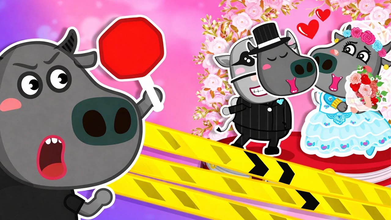 No, the Bride Is Mine💐😍The Groom in Disguise | Wolfoo and Friends