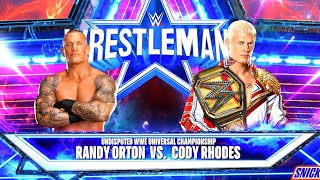 WWE 2K24 | Randy Orton vs Cody Rhodes | Undisputed Championship Title Match