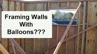 What is Balloon Wall Framing? – Home Building Construction Methods