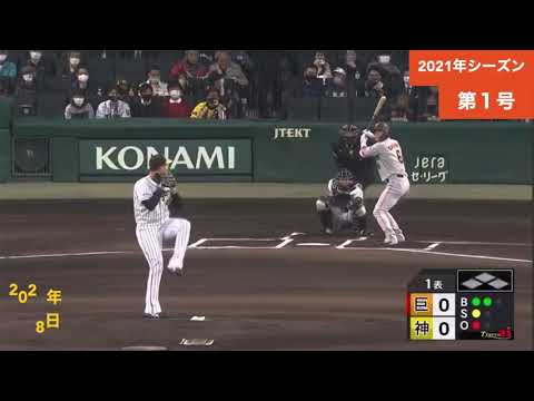 坂本勇人 2021年 第１号