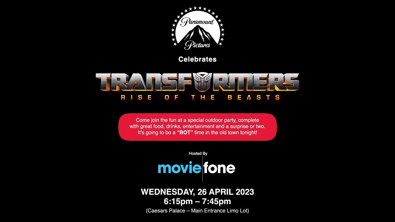 Transformers Rise of the Beasts (Update 97) CinemaCon Event 2023