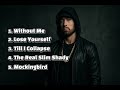 Eminem's Top5 songs on spotify