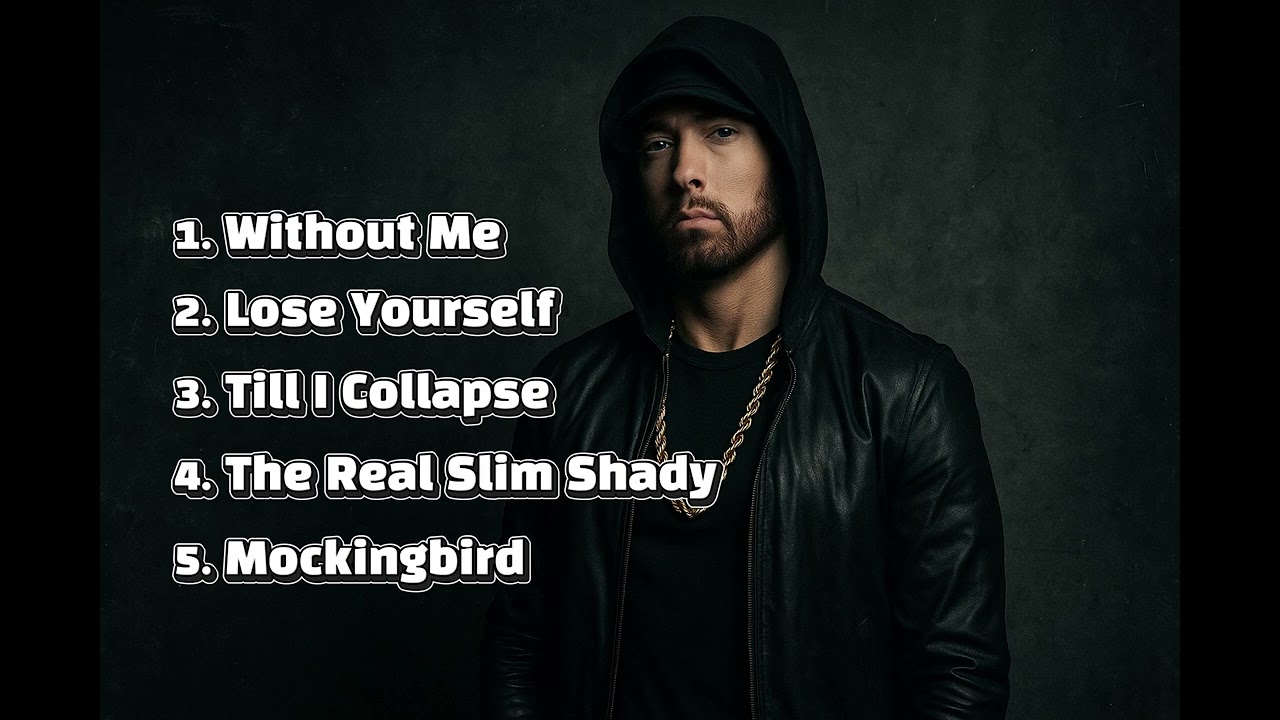 Eminem's Top5 songs on spotify