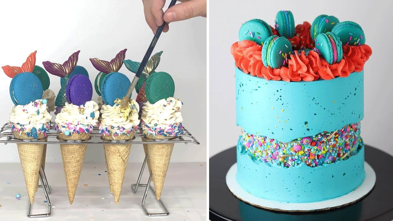 馬卡龍 如何製作和裝飾馬卡龍蛋糕 Cake Decorating Tutorials Tasty World 美味的世界 Youtube