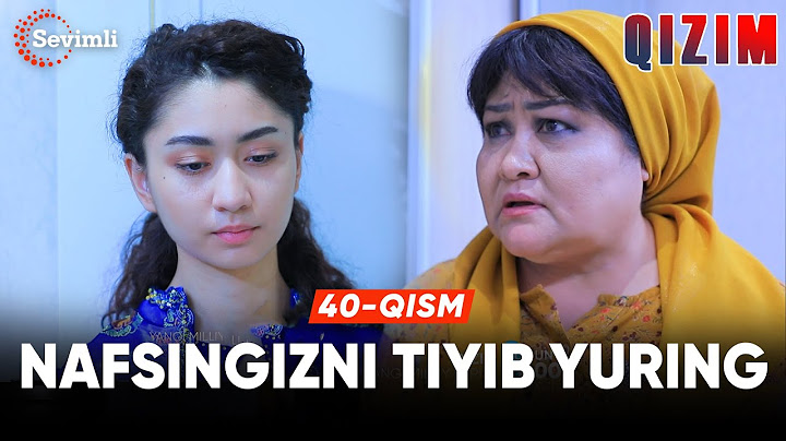 Qizim 40-qism | Anons | Nafsingizni tiyib yuring