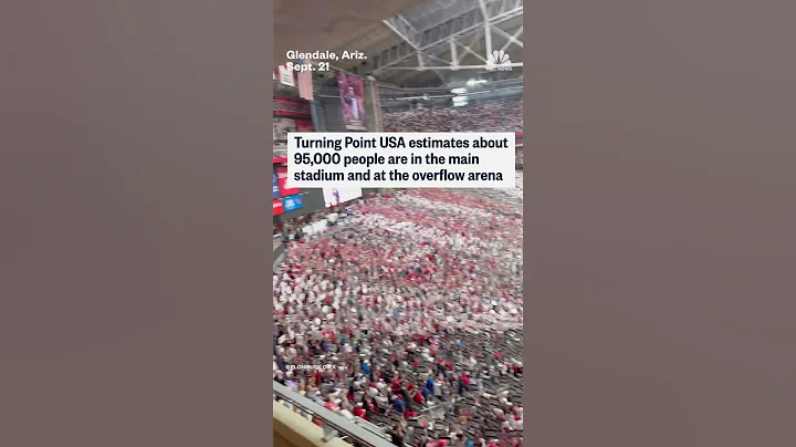 Elon Musk posts video of packed stadium for Charlie Kirk memorial