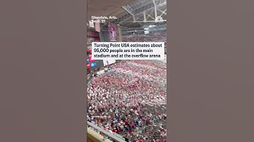 Elon Musk posts video of packed stadium for Charlie Kirk memorial