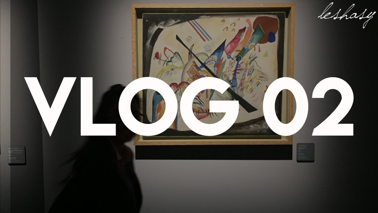 VLOG 02 || Kandiskij at Mudec Museum || Lesha Feliciano