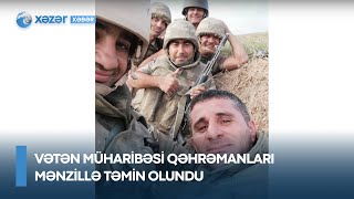 Vətən Müharibəsi Qəhrəmanları mənzillə təmin olundu