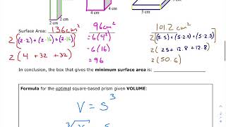 Optimization of 3D Objects