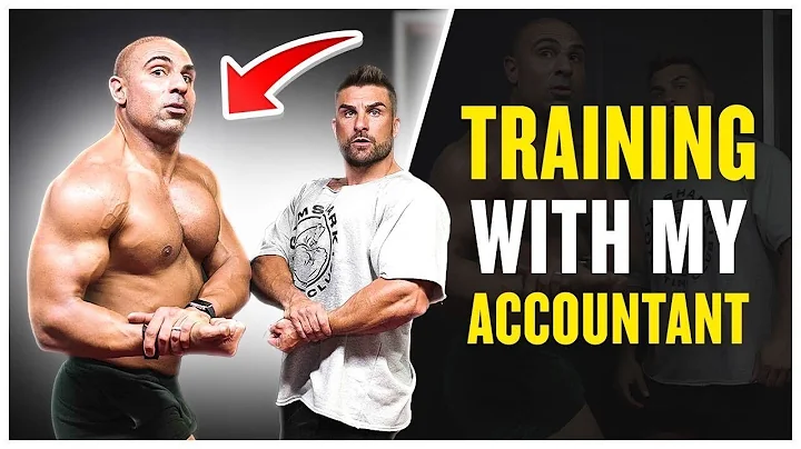 TEACHING MY ACCOUNTANT HOW TO POSE + PUSH WORKOUT TUTORIAL