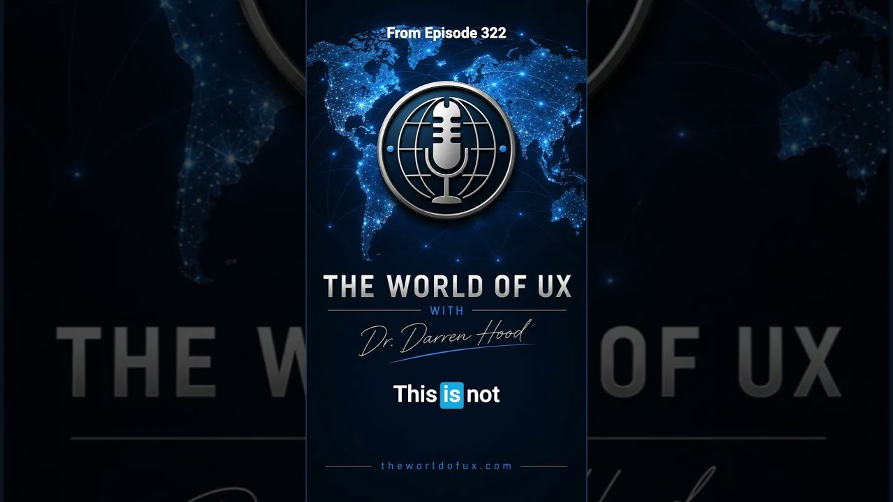 From Ep 322: What do you do when things don't go as expected? Call an audible!!! #realuxtalk #ux