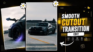 Instagram Trending Smooth Cutout Transition Tutorial | CapCut Smooth Transition Reels Editing | 