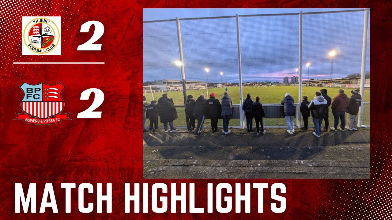 17.01.2026 - Isthmian League North - Tilbury FC vs Bowers & Pitsea FC