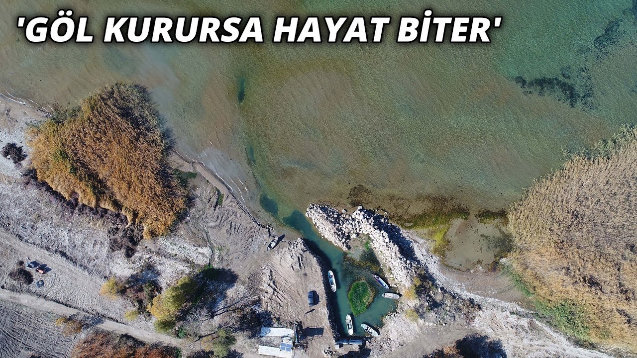 'Eğirdir Gölü kurursa hayatımız biter'