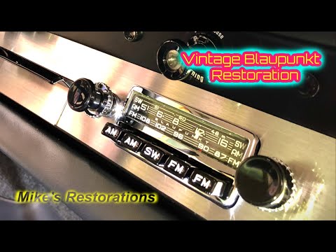 Vintage Blaupunkt Radio Restoration