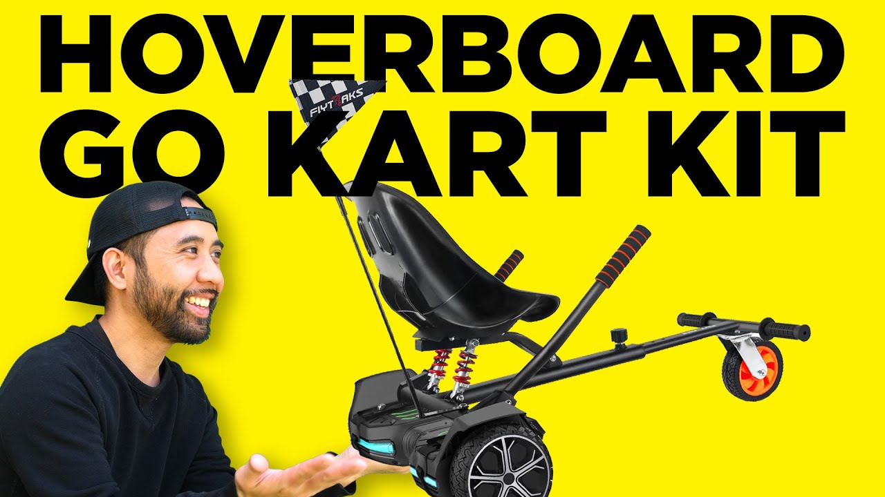 Flytraks K2 Hoverboard Go Kart Kit Assembly and Full Review