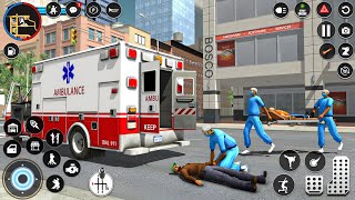 Ambulance rescue game 3d | Ambulance simulator game screenshot 1