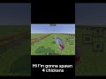 In gonna spawn 4 chickens:)#minecraft#