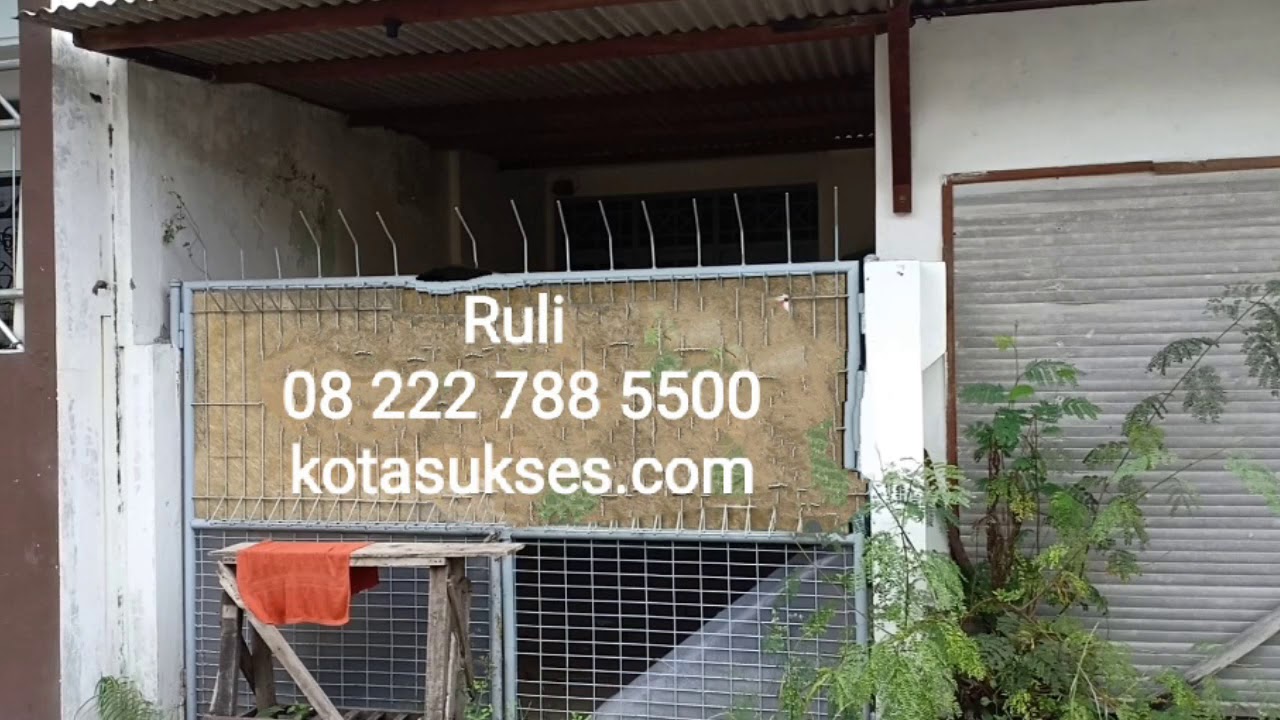 RUMAH DIJUAL SOLO BARU SEKTOR 9 I 08 222 788 5500 - YouTube