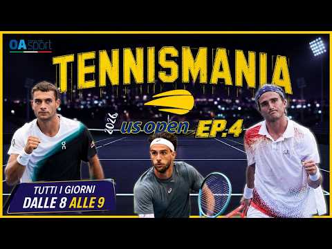 Video Us Open 2026 p. 4: Cobolli da numero 10, Musetti scintilla!
