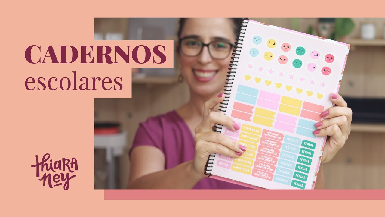 Como fazer cadernos escolares com espiral