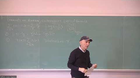 Introduction to analytic number theory 14: A quick summary of Riemann