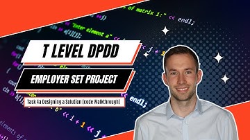 Digital T Level (DPDD) ESP Task 4a (SAM)