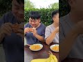 This time Songsong had chicken legs😂 #funny #food