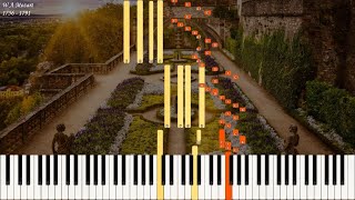 W A Mozart - Sonata 15 in F Major K533 | Piano Synthesia | Library of Music