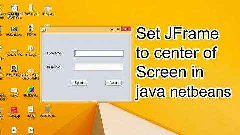 How do you display information in a JFrame?