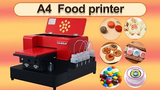 2022 New CSC1-4 CISS four cup coffee printer for Macaron