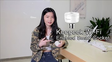 Koogeek Wi-Fi Enabled Smart Socket for Apple Homekit Siri Voice Control