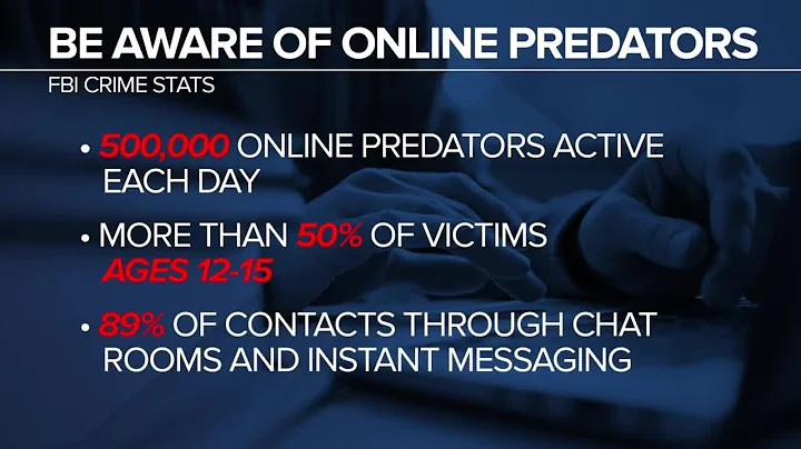 FBI estimates 500,000 online predators are a daily threat to kids going online