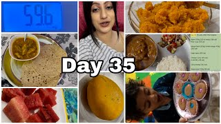 Day 35 of 100 Days of Weight Loss Journey | 3kg lost in 34 days 