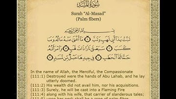 Al Masad  111#Cheikh AZIZ ALILI #سورة المسد  #تلاوة خاشعة 111#قران كريم #  surah#short