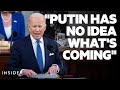 Biden Promises To "Inflict Pain" On Putin For Invading Ukraine