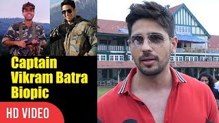 Sidharth Malhotra About Working In Captain Vikram Batra Biopic | Viralbollywood