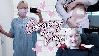 Laparoscopy Vlog | Surgery Day + Starting recovery