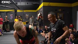 Sparring Day in HOUSTON for Saenchai & Superlek | YOKKAO Seminar Muay Thai Tour USA 2022