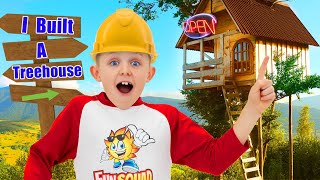 We Built An Epic Treehouse in Our Backyard! Kade Skye