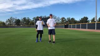 Outfield Ground Ball Progression Drill
