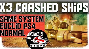 x3 Crashed Ships | EUCLID Normal PS4 | Captain Steve NMSA No Man